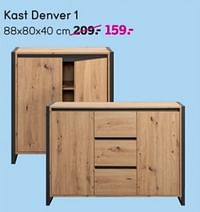 Kast denver 1-Huismerk - Leen Bakker