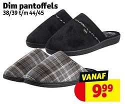 Dim pantoffels