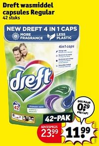 Dreft wasmiddel capsules regular-Dreft