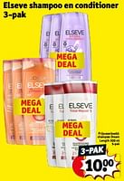 Promoties Elseve shampoo dream length - L'Oreal Paris - Geldig van 17/09/2024 tot 22/09/2024 bij Kruidvat