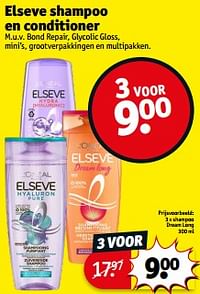 Elseve shampoo dream long-L