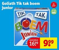 Goliath tik tak boem junior-Goliath