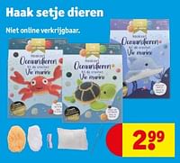 Haak setje dieren-Huismerk - Kruidvat