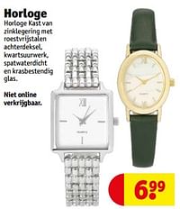 Horloge-Huismerk - Kruidvat