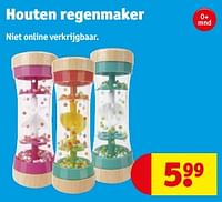 Houten regenmaker-Huismerk - Kruidvat