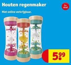 Houten regenmaker