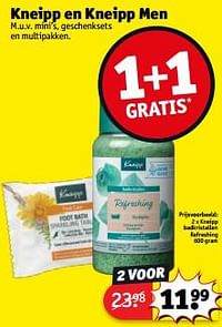 Kneipp badkristallen refreshing-Kneipp