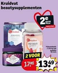 Kruidvat beautysupplementen oh my hair gummies-Huismerk - Kruidvat