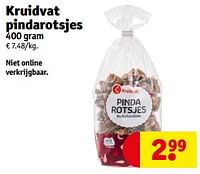 Kruidvat pindarotsjes-Huismerk - Kruidvat