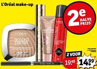 Promoties Setting spray infaillible - L'Oreal Paris - Geldig van 17/09/2024 tot 22/09/2024 bij Kruidvat