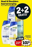 Promoties Shampoo citrus fresh - Head & Shoulders - Geldig van 17/09/2024 tot 22/09/2024 bij Kruidvat