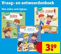 Vraag- en antwoordenboek-Huismerk - Kruidvat