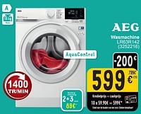 Promoties Aeg wasmachine lr63r142 - AEG - Geldig van 17/09/2024 tot 30/09/2024 bij Cora