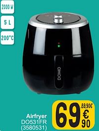 Domo elektro airfryer do531fr-Domo elektro