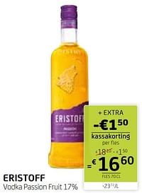 Eristoff vodka passion fruit-Eristoff