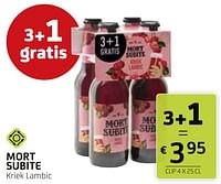 Mort subite kriek lambic-Mort Subite