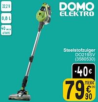 Domo elektro steelstofzuiger do219sv-Domo elektro