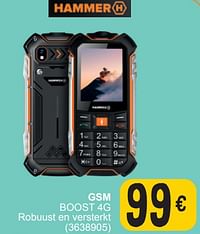 Hammer gsm boost 4g robuust en versterkt-Hammer