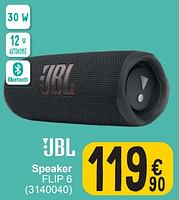 Promoties Jbl speaker flip 6 - JBL - Geldig van 17/09/2024 tot 30/09/2024 bij Cora