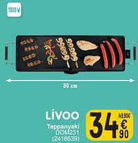 Livoo teppanyaki dom231-Livoo