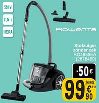 Rowenta stofzuiger zonder zak ro4859ea-Rowenta