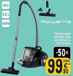 Rowenta stofzuiger zonder zak ro4859ea