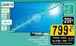 Samsung led-tv qe55q70datxxnn