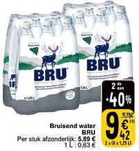 Bruisend water bru-Bru