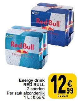 Energy drink red bull