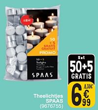 Theelichtjes spaas-Spaas