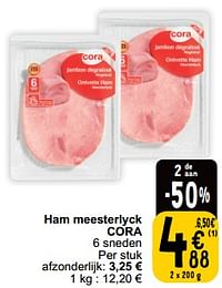 Ham meesterlyck cora-Huismerk - Cora