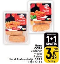 Nems cora-Huismerk - Cora