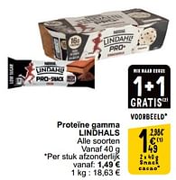 Promoties Proteïne gamma lindhals - Nestlé - Geldig van 17/09/2024 tot 23/09/2024 bij Cora