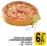 Artisanale quiche l’artisan gourmet-L`Artisan Gourmet