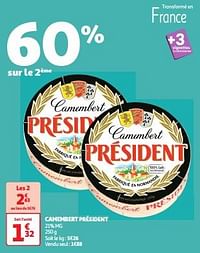 Camembert président-Président