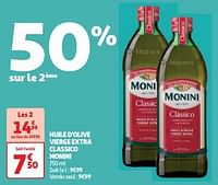 Huile d`olive vierge extra classico monini-Monini