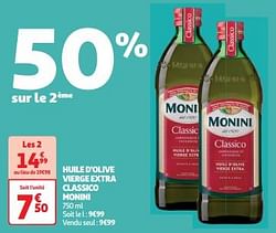 Huile d`olive vierge extra classico monini