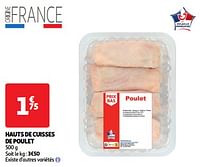 Hauts de cuisses de poulet-Huismerk - Auchan