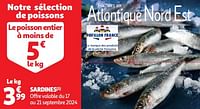 Sardines-Huismerk - Auchan