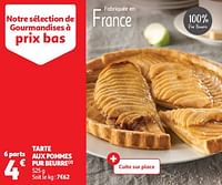 Tarte aux pommes pur beurre-Huismerk - Auchan