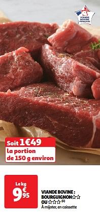 Viande bovine bourguignon-Huismerk - Auchan