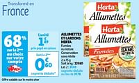 Allumettes et lardons herta-Herta