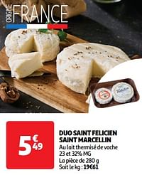 Duo saint felicien saint marcellin-Huismerk - Auchan