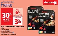 Petit salé aux lentilles auchan-Huismerk - Auchan