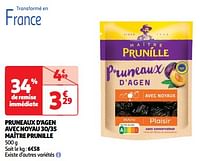 Pruneaux d`agen avec noyau maître prunille-Maître Prunille