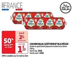 Cachir halal goût boeuf isla délice