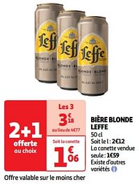 Bière blonde leffe-Leffe