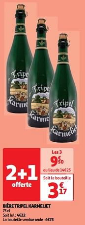 Bière tripel karmeliet-TRipel Karmeliet