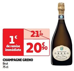 Champagne greno brut