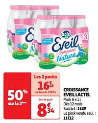 Croissance eveil lactel-Lactel